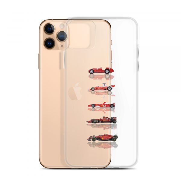 Funda transparente para iPhones®  #ForzaFerrari - Imagen 3