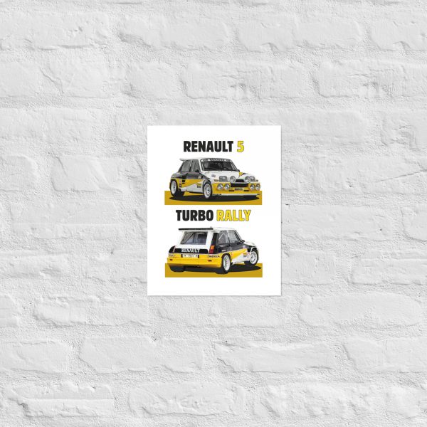 Póster Renault 5 Turbo Rally - Imagen 5