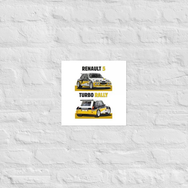 Póster Renault 5 Turbo Rally - Imagen 6