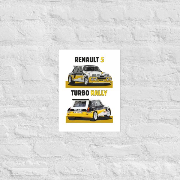 Póster Renault 5 Turbo Rally - Imagen 7
