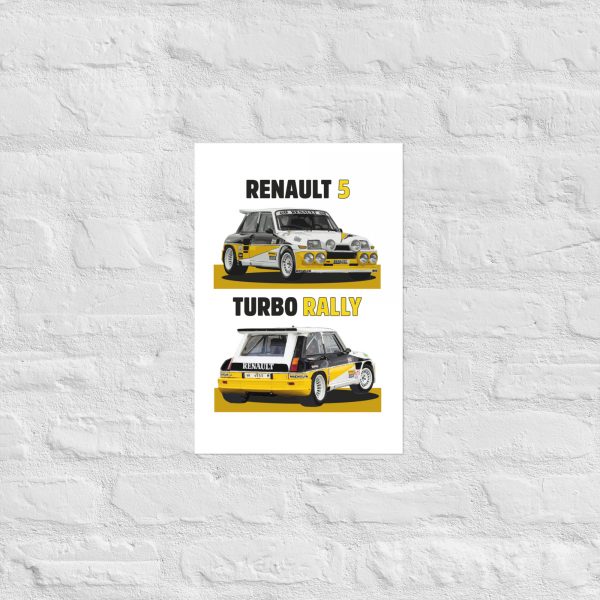 Póster Renault 5 Turbo Rally - Imagen 8