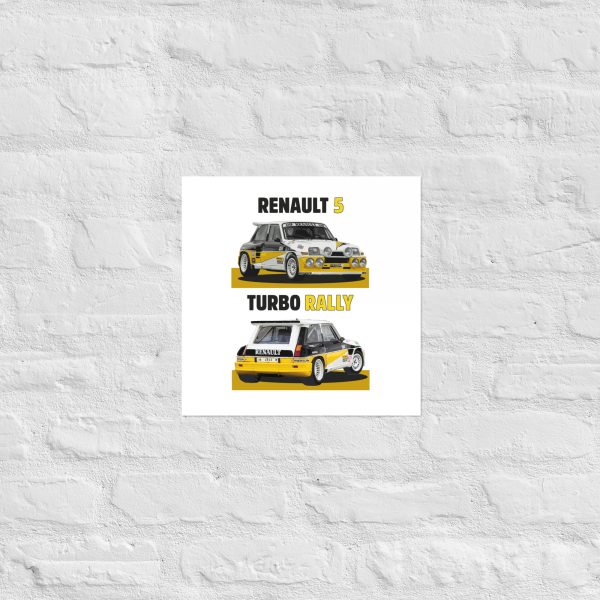 Póster Renault 5 Turbo Rally - Imagen 9