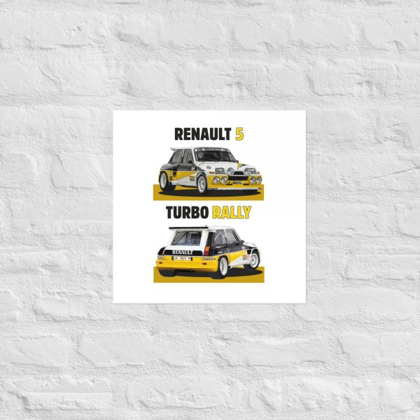 Póster Renault 5 Turbo Rally - Imagen 10