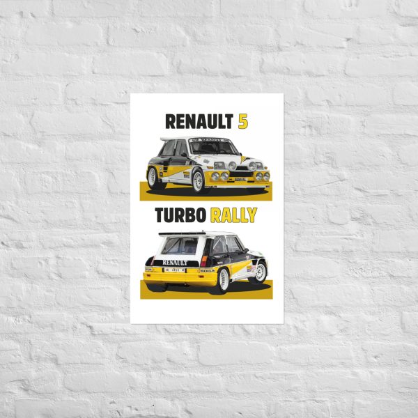 Póster Renault 5 Turbo Rally - Imagen 13