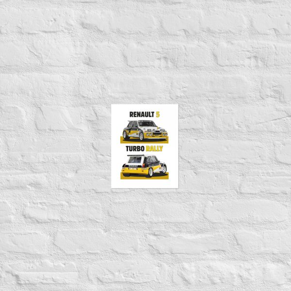 Póster Renault 5 Turbo Rally - Imagen 15