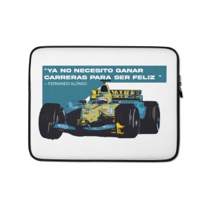 Funda para portátil con Fernando Alonso | MOTOR40